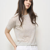 T-shirt donna grigia girocollo B02021 B0218 ROBERTO COLLINA 