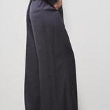 Pantaloni donna in raso blu P04052 6638061 PESERICO 