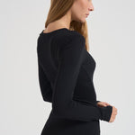 Abito donna Jelina lungo nero RO0349FB C3K01E01BK MARANT ETOILE 