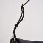 Borsa donna "Penelope" Slouch nera 000148 BLACKCRUST WANDLER 