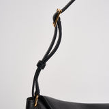 Borsa donna "Penelope" Slouch nera 000148 BLACKCRUST WANDLER 