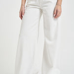 Jeans donna flare D-Akemi 1978 in denim bianco A03624 09N92100 DIESEL 