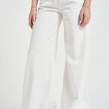 Jeans donna flare D-Akemi 1978 in denim bianco A03624 09N92100 DIESEL 