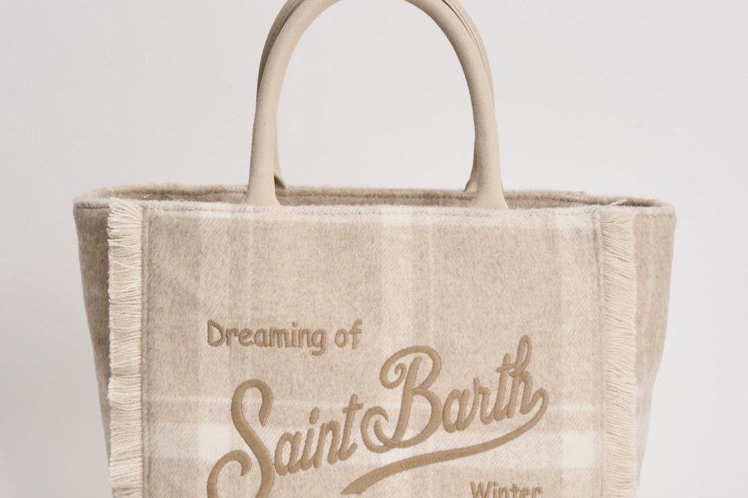 Borsa donna Colette Felt beige COLETTEFELT CK1110 MC2 SAINT BARTH 