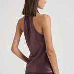 Top Zeyne in raso donna T180959A MAUVE THE ANDAMANE 
