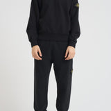 Felpa uomo con cappuccio nera 6100023 S0A20V0029 STONE ISLAND 