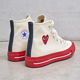 COMME DES GARCON PLAY K124OFFWHITE