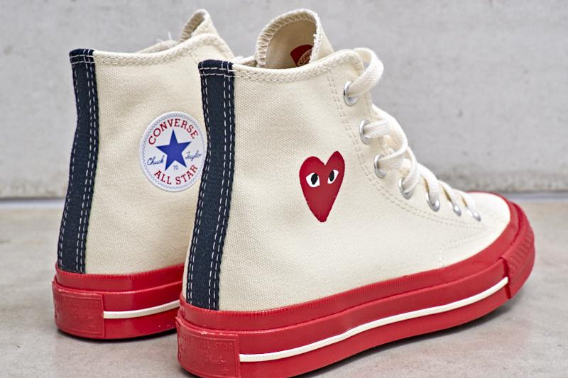 COMME DES GARCON PLAY K124OFFWHITE