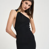 Abito donna lungo nero AM43B 110 ELISABETTA FRANCHI 