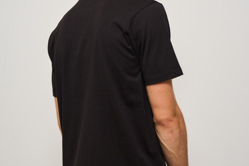 T-shirt uomo girocollo nero TS031A 999 CP COMPANY 
