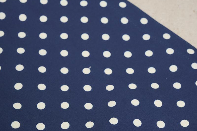 Borsa tote donna a pois blu ES.BAG 05335H MC2 SAINT BARTH 