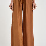 Pantalone donna satinato coccio 14862 3075 FORTE FORTE 