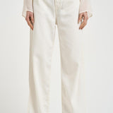 Jeans Poppy donna in denim bianco POPPY 2034WHITE ICON DENIM 