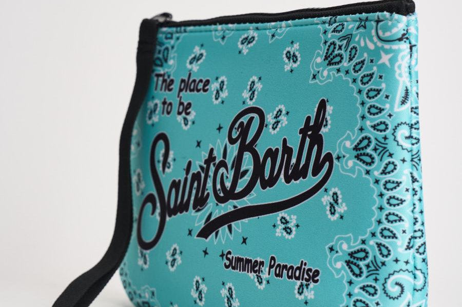 Pochette donna Aline a fantasia celeste ALINE 00940L MC2 SAINT BARTH 