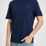T-shirt uomo girocollo blu navy 710740727 003 RALPH LAUREN 