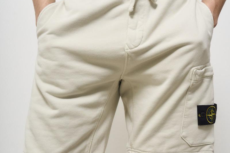 Bermuda uomo cargo beige 6200012 S0051V0095 STONE ISLAND 