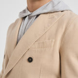 Giacca uomo doppiopetto beige CN5120 1084F CIRCOLO 1901 