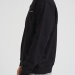 Felpa uomo girocollo nera M00018103 BLACK SAMSØE SAMSØE 