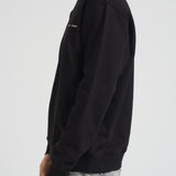 Felpa uomo girocollo nera M00018103 BLACK SAMSØE SAMSØE 