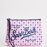 Pochette donna Aline fantasia floreale rosa ALINE 00166L MC2 SAINT BARTH 