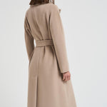 Cappotto donna lungo Tenzone beige TENZONE 020 MAX MARA STUDIO 
