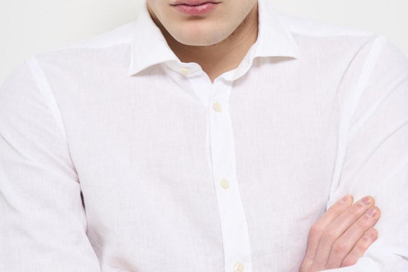 Camicia uomo bianca X66TNW UA1 ACCADEMIE TESSILI 