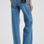 Jeans donna in cotone a gamba larga 7135 447 ANINE BING 
