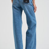 Jeans donna in cotone a gamba larga 7135 447 ANINE BING 