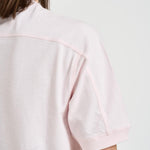 T-shirt donna girocollo rosa cipria 12505 PINK ANINE BING 
