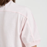 T-shirt donna girocollo rosa cipria 12505 PINK ANINE BING 