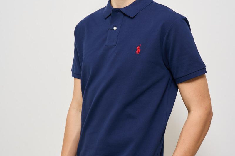 Polo uomo blu notte 710795080 007 RALPH LAUREN 