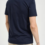 T-shirt uomo girocollo blu SH000760 BLU ACCADEMIE TESSILI 