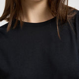 T-shirt donna girocollo nera JG000312D 520569300 HERNO 