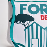 Pochette donna Forte Dei Marmi bianca e verde acqua ALINE 02579L MC2 SAINT BARTH 