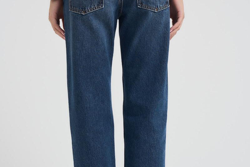 Jeans donna regular in denim scuro 452P515 07NAVYBLUE CYCLE 