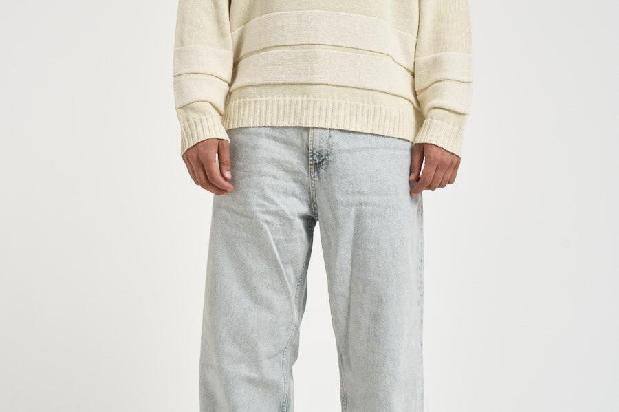 Maglia uomo girocollo panna 5100043 S00XGV0M93 STONE ISLAND 