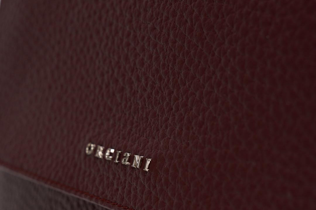 Borsa donna Sveva Soft Media a spalla in pelle con tracolla chianti BT2006SOF CHIANTI ORCIANI 