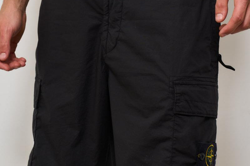 Bermuda uomo Paracadute nero L100L08 S0003V0029 STONE ISLAND 