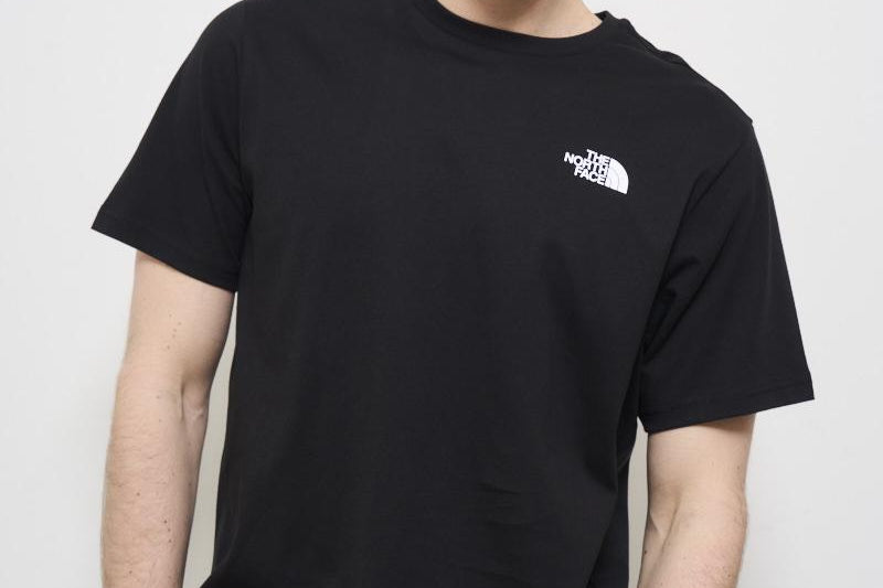 T-shirt uomo girocollo nera NF0A87NP JK31 THE NORTH FACE 
