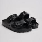 Sandalo arizona in gomma donna 129423 BLACK BIRKENSTOCK 