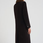 Cappotto donna doppiopetto marrone scuro JOLECC E30004MORO TAGLIATORE 