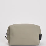 Borsa da toilette Wash Bag Small impermeabile grigia 15580 108 RAINS 