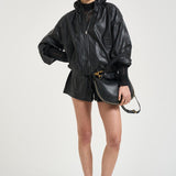 Giacca donna Neela in ecopelle nera VE0604FA D1B03E01BK MARANT ETOILE 