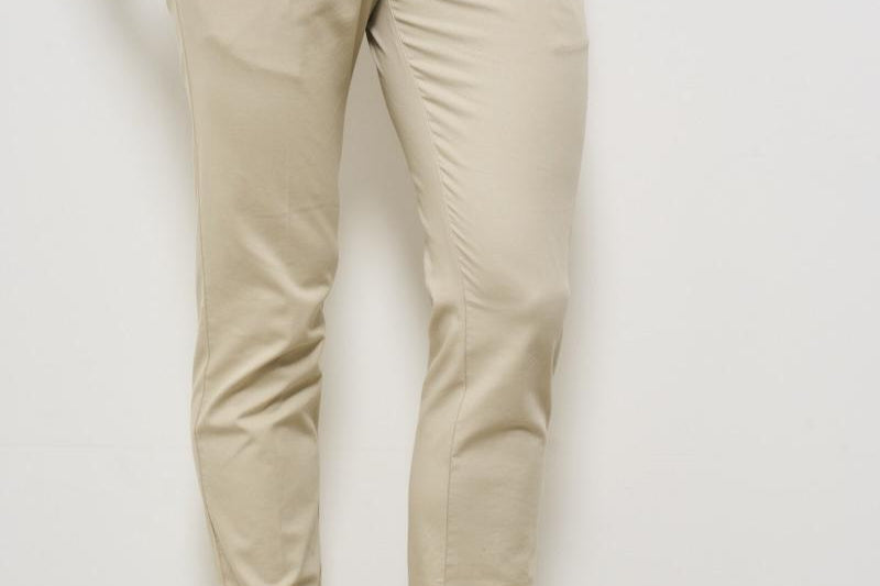 Pantalone uomo con pinces beige XRETRO OL06291217 BERWICH 