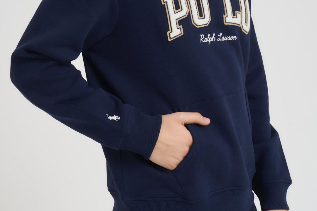 Felpa polo uomo blu notte 710981150 002 RALPH LAUREN 