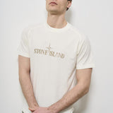 T-shirt uomo girocollo avorio 2100020 S0081V0093 STONE ISLAND 