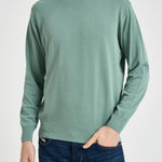Maglia uomo girocollo menta M010221 136 ACCADEMIE TESSILI 