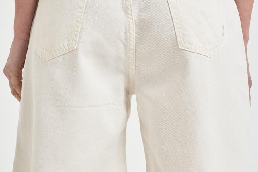 Bermuda donna in denim bianco LEA 8817WHITE ICON DENIM 