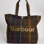 Borsa tote donna tartan Telfield marrone UBA0751 TN11 BARBOUR 