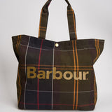 Borsa tote donna tartan Telfield marrone UBA0751 TN11 BARBOUR 